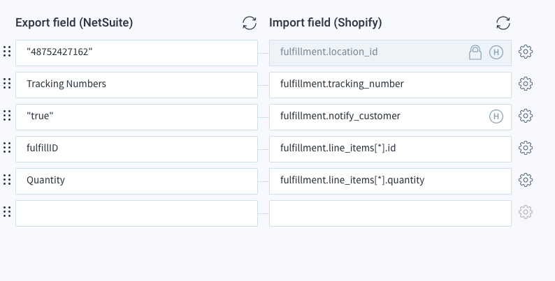 Fulfillment Export
